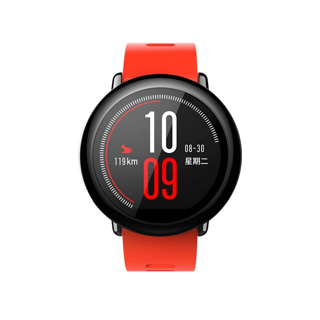 [Ship From Russia]Русский Amazfit Pace Smartwatch Smart Watch Bluetooth Music GPS Information Push Heart Rate For redmi 7