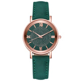 Men Women Leather Strap Line Analog Quartz Ladies Wrist Watches Fashion Watch Women's Watches Brand Luxury Watch