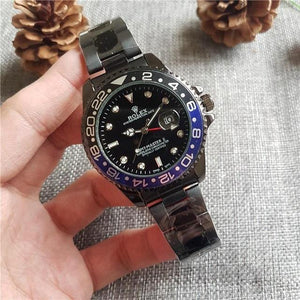Top Luxury Brand WINNER Black Watch Men women Casual Male Watches Business Sports Military Stainless Steel Watch 01125