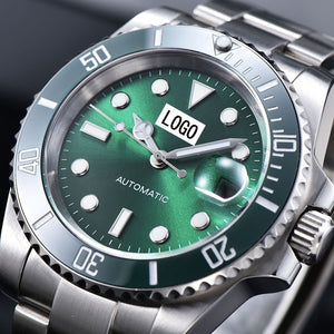 Watch Men Rolexable Watches Diver Wristwatch Automatic Mechanical Miyota Movement Stainless Steel Sapphire Waterproof AAA Clock