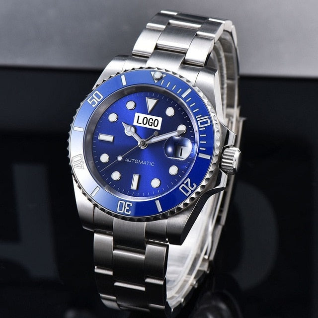 Watch Men Rolexable Watches Diver Wristwatch Automatic Mechanical Miyota Movement Stainless Steel Sapphire Waterproof AAA Clock