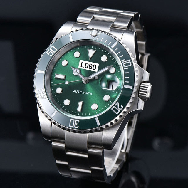 Watch Men Rolexable Watches Diver Wristwatch Automatic Mechanical Miyota Movement Stainless Steel Sapphire Waterproof AAA Clock