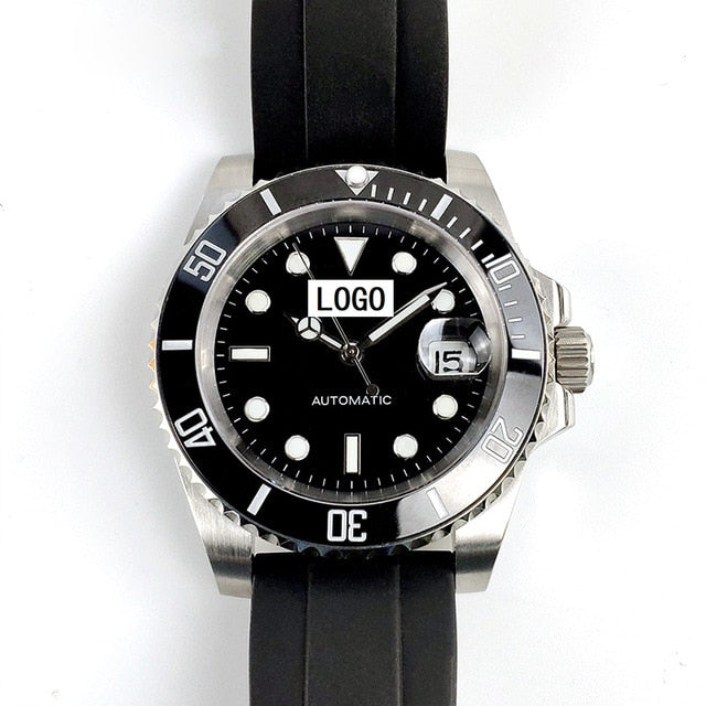 Watch Men Rolexable Watches Diver Wristwatch Automatic Mechanical Miyota Movement Stainless Steel Sapphire Waterproof AAA Clock