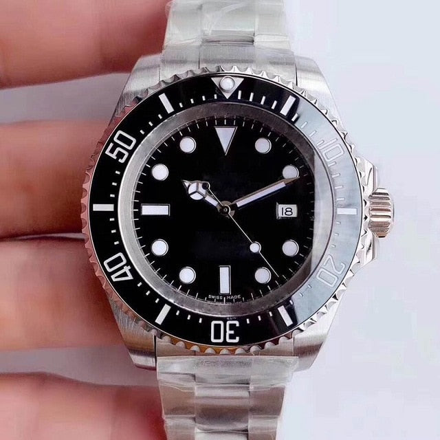 Watch Men Rolexable Watches Diver Wristwatch Automatic Mechanical Miyota Movement Stainless Steel Sapphire Waterproof AAA Clock