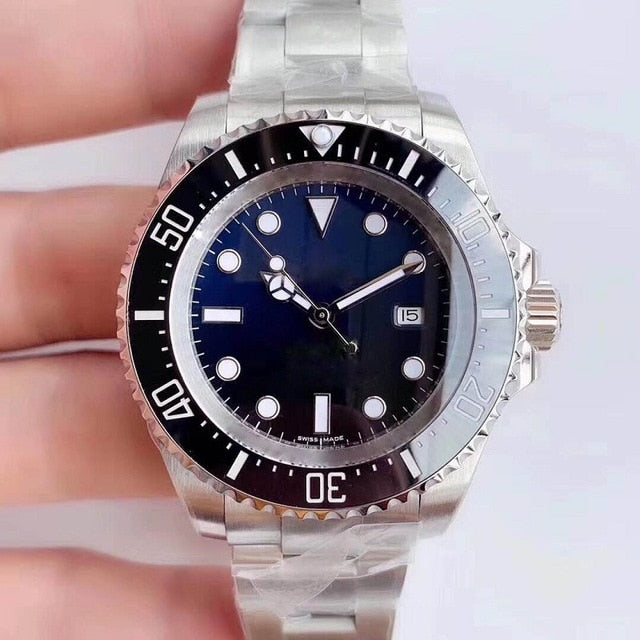 Watch Men Rolexable Watches Diver Wristwatch Automatic Mechanical Miyota Movement Stainless Steel Sapphire Waterproof AAA Clock