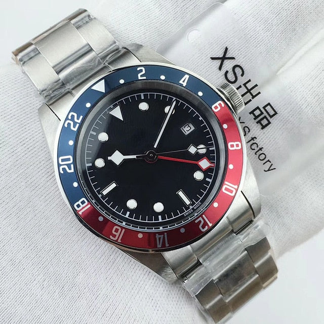 GMT Wristwatch Master II Rolexable Watch Men