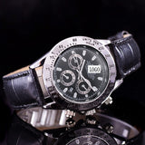 Men's Quartz Watch High Quality Business Casual Men's Watch Luminous Waterproof Calendar Stainless Steel Strap Men's Watch