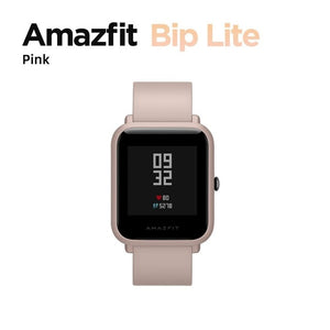 [Ship Fom Russia]In Stock Global Version Amazfit Bip Lite Smart Watch 45-Day Battery Life 3ATM Water-resistance Smartwatch