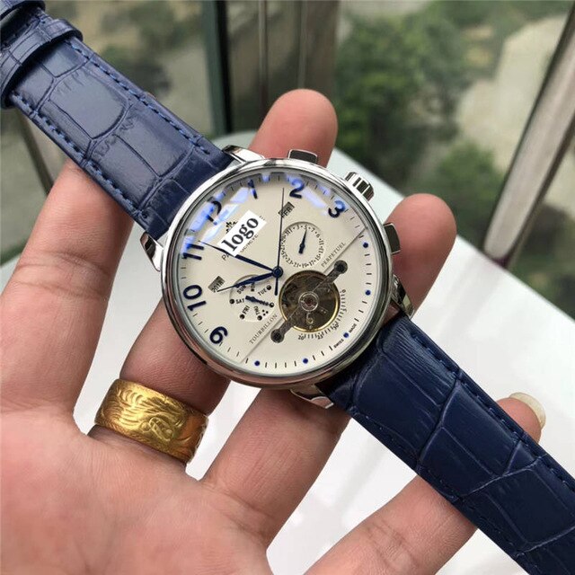 Clock Men's Watch Business High Quality Mechanical Watch Waterproof Luminous Stainless Steel