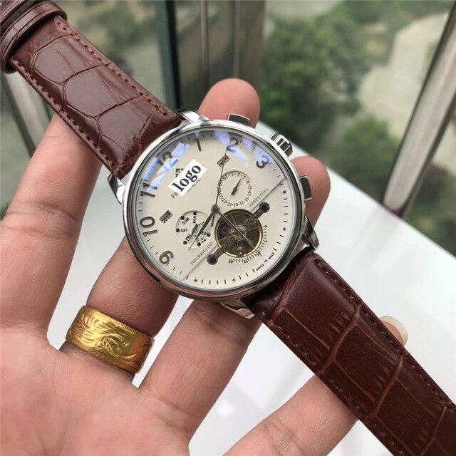 Clock Men's Watch Business High Quality Mechanical Watch Waterproof Luminous Stainless Steel