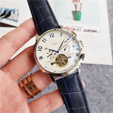 Patek same replacement watch designer Automatic Mechanical WristWatch Top Luxury Philippe Men's Tourbillon clock steel watchband