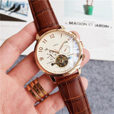 Patek same replacement watch designer Automatic Mechanical WristWatch Top Luxury Philippe Men's Tourbillon clock steel watchband