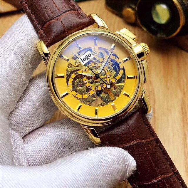 Clock Men's Watch Business High Quality Mechanical Watch Waterproof Luminous Stainless Steel