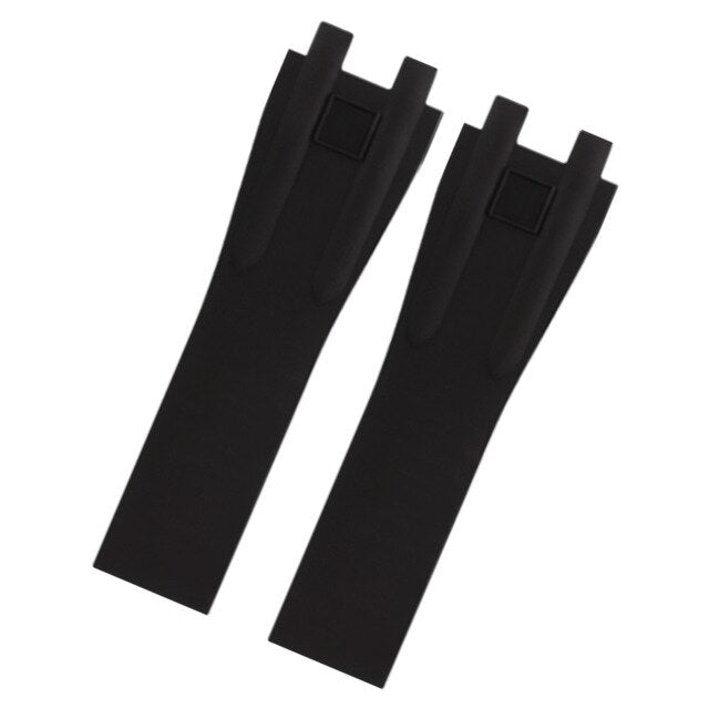 Rubber Watchband Steel Buckle Silicone Watch Band Strap for Ulysse Nardin EXECUTIVE Blue Black Brown 26*20mm Watch Strap