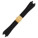 Rubber Watchband Steel Buckle Silicone Watch Band Strap for Ulysse Nardin EXECUTIVE Blue Black Brown 26*20mm Watch Strap