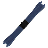 Rubber Watchband Steel Buckle Silicone Watch Band Strap for Ulysse Nardin EXECUTIVE Blue Black Brown 26*20mm Watch Strap