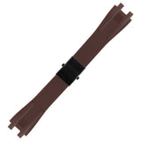 Rubber Watchband Steel Buckle Silicone Watch Band Strap for Ulysse Nardin EXECUTIVE Blue Black Brown 26*20mm Watch Strap
