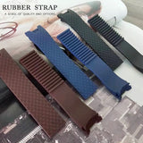 Woman Black Brown Blue Waterproof Silicone Rubber