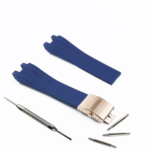 Watch accessories 26mm silicone rubber strap men for Athens Ulysse Nardin Executive sports waterproof bracelet female watch band