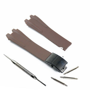 Watch accessories 26mm silicone rubber strap men for Athens Ulysse Nardin Executive sports waterproof bracelet female watch band