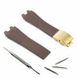 Watch accessories 26mm silicone rubber strap men for Athens Ulysse Nardin Executive sports waterproof bracelet female watch band