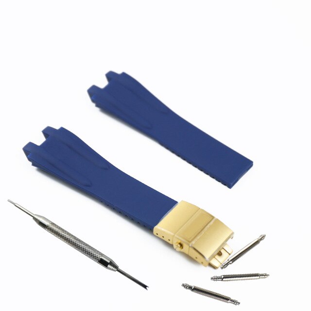 Watch accessories 26mm silicone rubber strap men for Athens Ulysse Nardin Executive sports waterproof bracelet female watch band