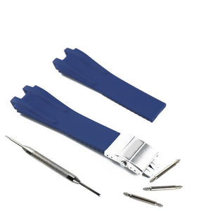 Watch accessories 26mm silicone rubber strap men for Athens Ulysse Nardin Executive sports waterproof bracelet female watch band