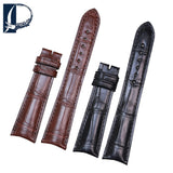 Pesno Suitable for Ulysse Nardin Classic Collection Watchband Crocodile Skin Leather Strap Watch Belt 20mm Wrist Bracelet