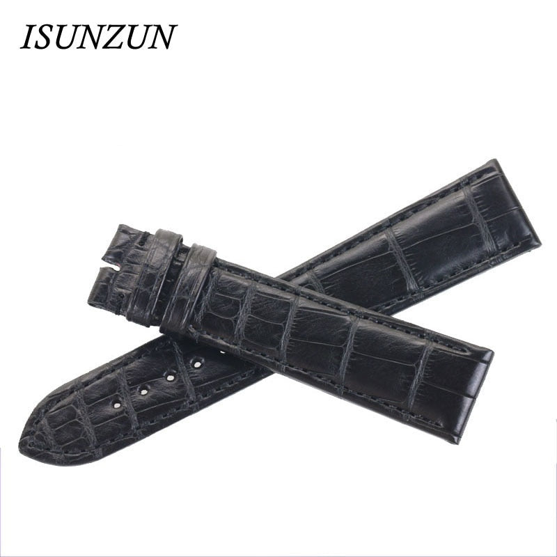 Real Customize Crocodile Alligator Leather Watch Strap For Chopard/Classic Racing/L.U.C Wrist Bands Bracelets Montre Homme Belt
