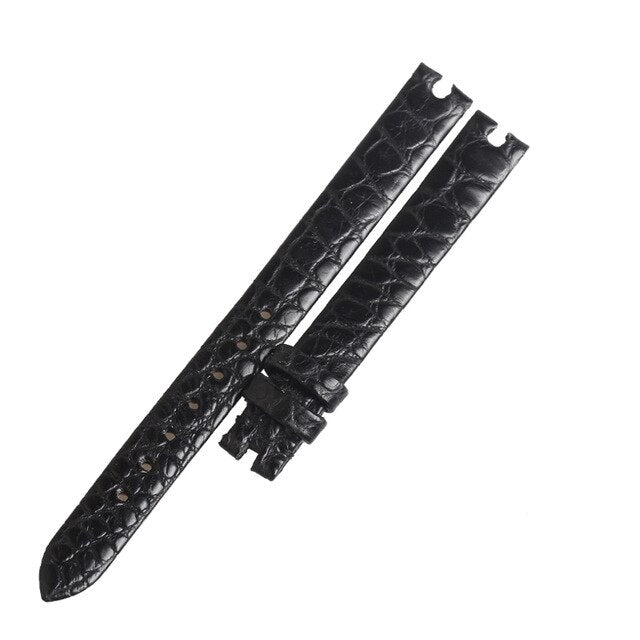 WENTULA watchband for Chopard HAPPY DIAMONDS alligator skin /crocodile grain 203957-5201