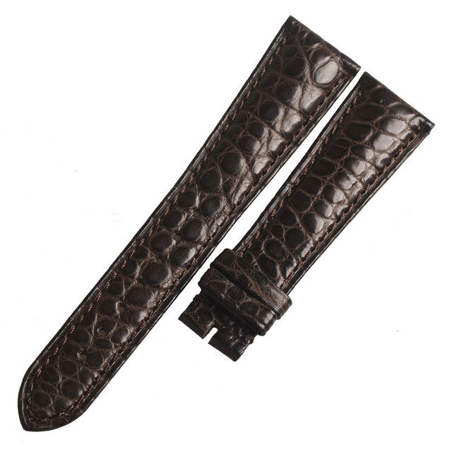 WENTULA watchbands for Chopard CLASSIC L.U.C  PIAGET crocodile  leather strap  thin watchbands 18MM