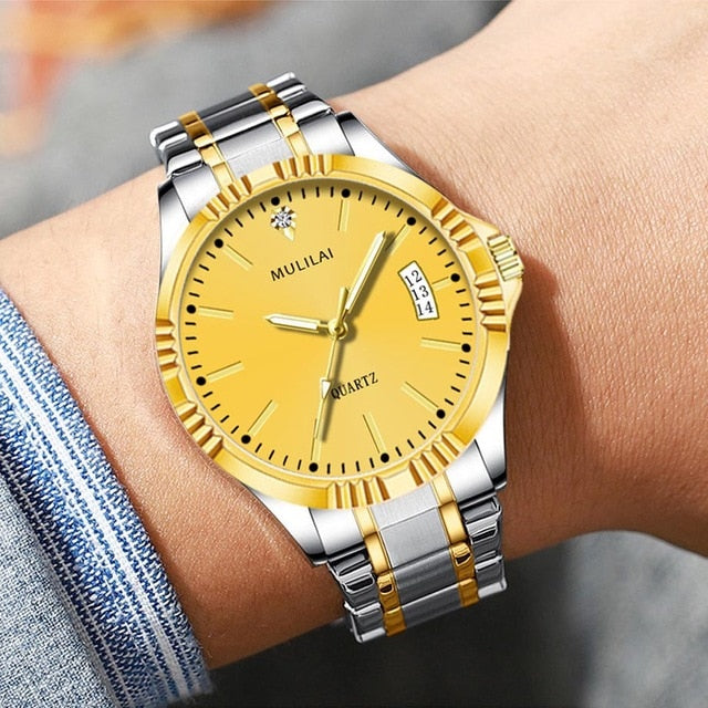 Golden Watch Men Watches